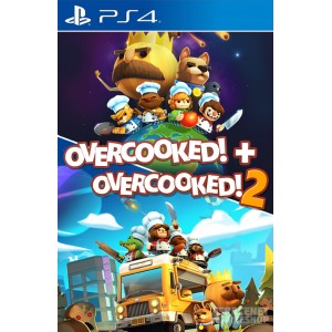 Overcooked! + Overcooked! 2 Bundle PS4